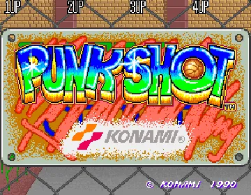 Punk Shot (Japan 2 Players) screen shot title